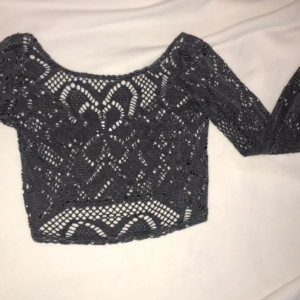 Urban Outfitters long sleeve crop top